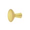 Hickory Hardware Maven Collection Hook Knob 2-5/16 Inch Diameter Brushed Golden Brass Finish H078782BGB - alternate 8